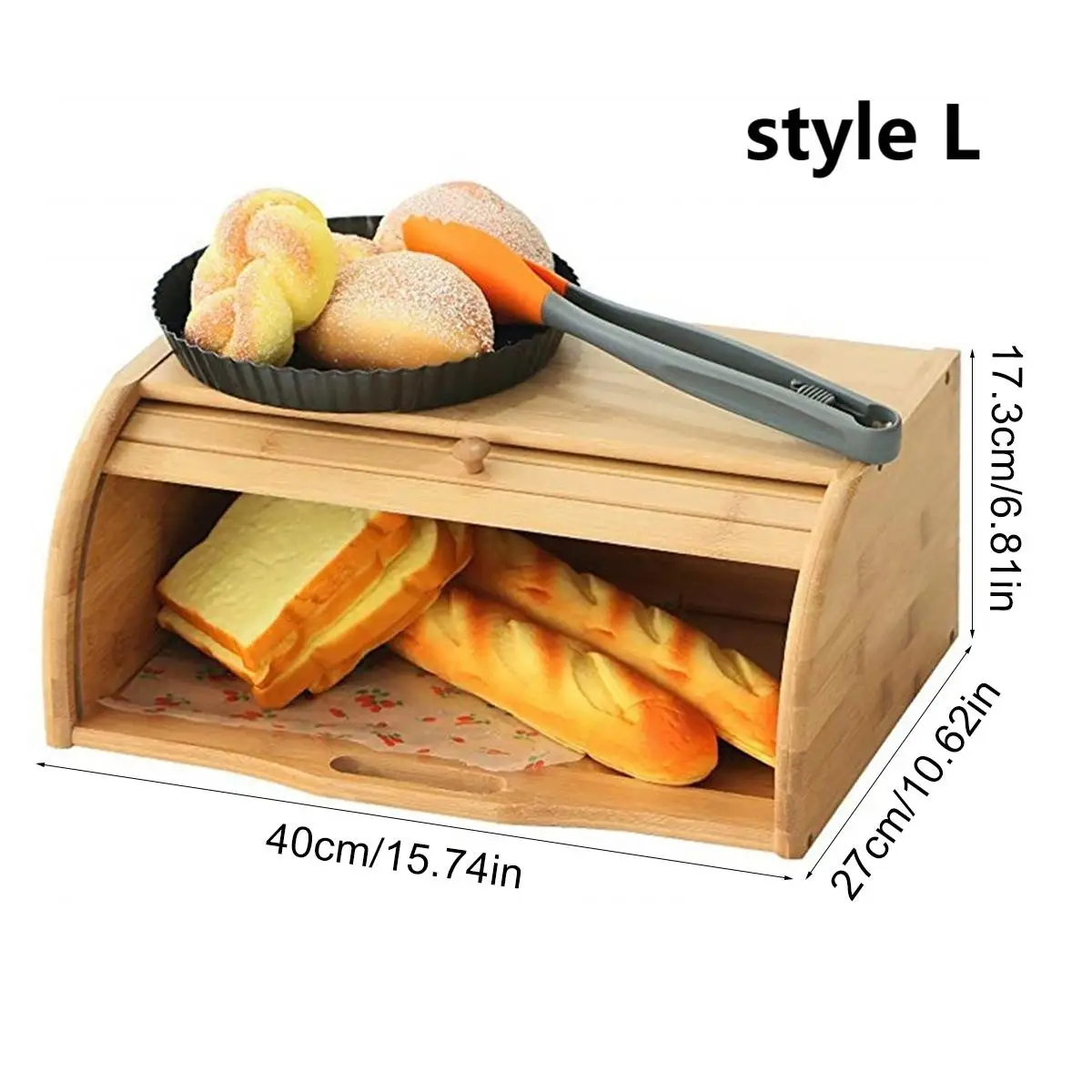 boîte à pain rustique