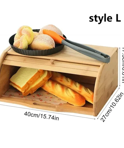 boîte à pain rustique
